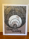 War of the Worlds 8x10 Art Print signed by artist Chris Garofalo 1033/3000