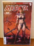 Red Sonja #0 Dynamite Comics BAM! Exclusive Variant  Signed By Amy Chu