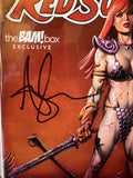 Red Sonja #0 Dynamite Comics BAM! Exclusive Variant  Signed By Amy Chu