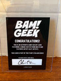 Bam! Box Geek December 2021 Artist Select Card Terminator Chris Meeks #1289/2500
