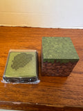 Rare Minecraft Grass Stamp and Ink Pad Loot Crate Mine Chest EXCLUSIVE