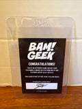 Bam Box GEEK   Artist Select Card Lord Of the Ring "SARUMAN"  0798/2500