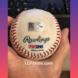 Billy Hamilton Autograph MLB game Used Ball