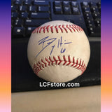 Billy Hamilton Autograph MLB game Used Ball