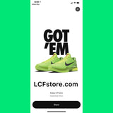 Nike Kobe 6 Protro 'Grinch'