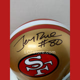 Jerry Rice Signed Mini Helmet