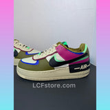 Nike Air Force 1 Shadow Cactus Flower/Olive Flake | Fur