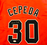 San Francisco Giants Great Orlando Cepeda autograph Jersey