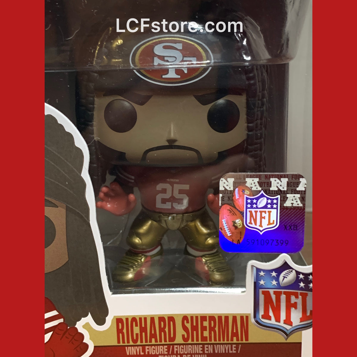 San Francisco 49ers Richard Sherman Funko POP! –