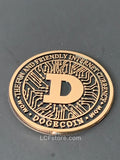 Alloy Plated Commemorative Limited Edition DogeCoin