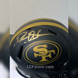 Deion Sanders San Francisco 49ers Autographed Riddell Eclipse Alternate Speed Mini Helmet