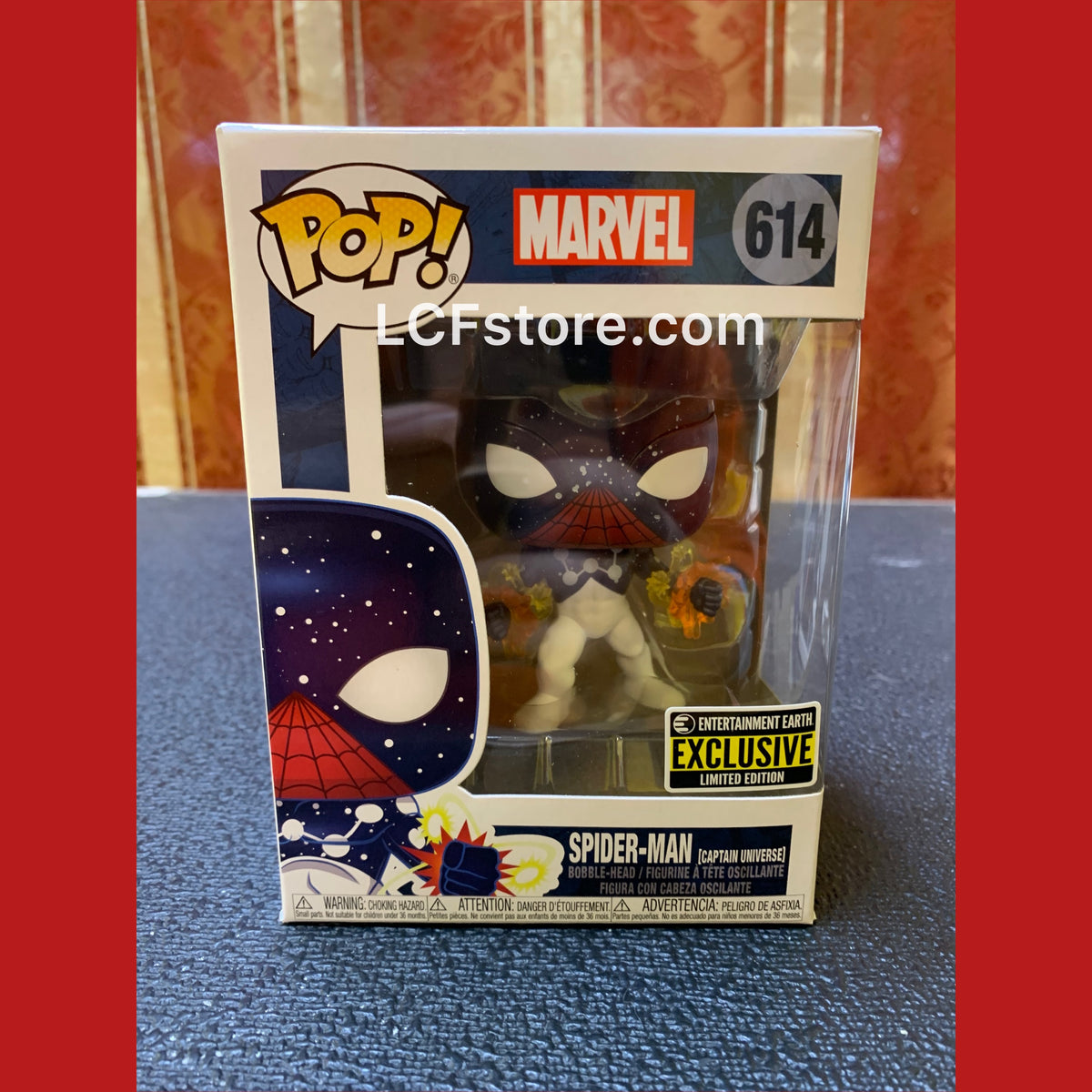 Funko Pop! Marvel: Spider-Man Captain Universe Entertainment Earth