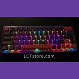 Custom Purple Mechanical Keyboard