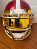 Mini Helmet Visor Mirror Gold