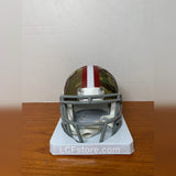 San Francisco 49ers George KIttle Signed Camo Alt Riddell Speed Mini Helmet