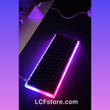 Under Glow Miami Nights RGB Custom Keyboard