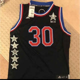 Golden State Warriors Stephen Curry autograph 2015 All-Star Jersey
