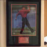 Tiger Wood autograph 16x20 Framed Photo