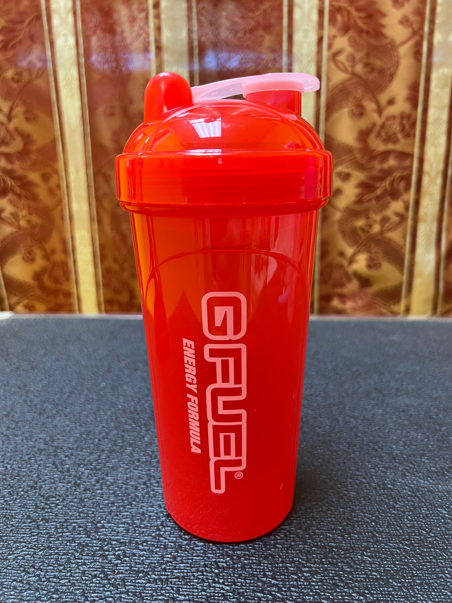 G Fuel Shaker Cup 24 oz GFuel Colossal Red Shaker