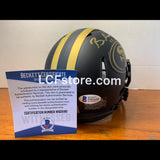 SF 49ers Brandon Aiyuk signed Eclipse Alternate Speed Mini Helmet