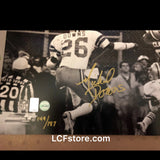 San Francisco 49ers legend late Dwight Clark,Everton Walls, and Michael Downs Autograph 16x20 photo