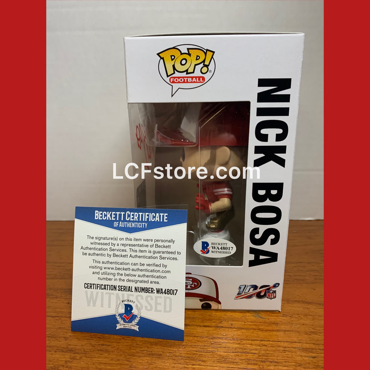 NFL:49ers - Nick Bosa - POP! Football (NFL) action figure 132