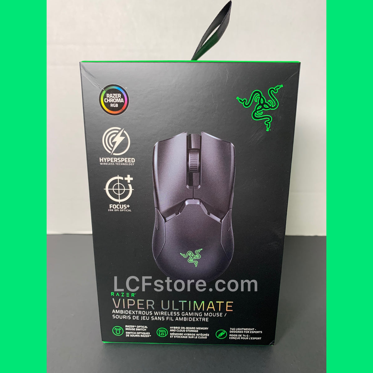 Razer Viper Ultimate Lightest Wireless Gaming Mouse: Fastest Gaming Sw –