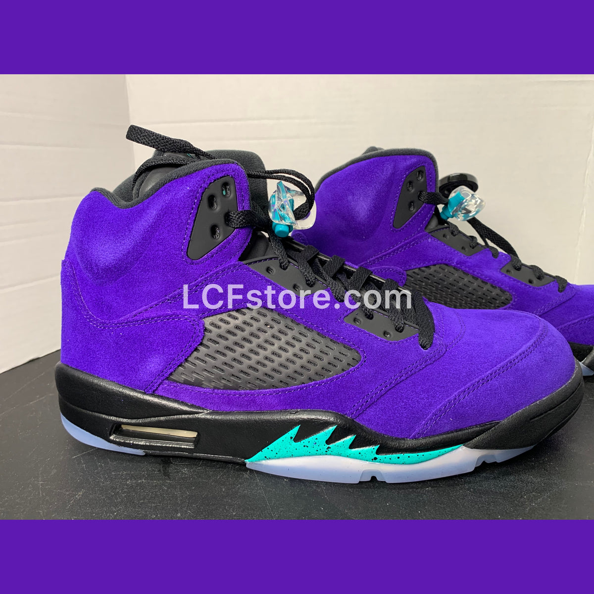Shoe Laces Grape 5s Alternate Air Jordan Retro “Alternate Grape” –