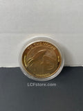 Gold Plated Commemorative DogeCoin
