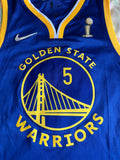 Golden State Warriors Star Kevin Looney signed authentic Nike Icon Edition 2022