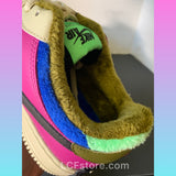 Nike Air Force 1 Shadow Cactus Flower/Olive Flake | Fur