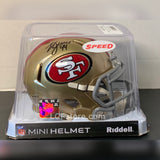 Kyle Juszczyk San Francisco 49ers Autographed Riddell Speed Mini Helmet