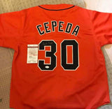 San Francisco Giants Great Orlando Cepeda autograph Jersey