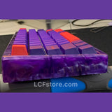 Custom Purple Mechanical Keyboard