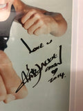 Action Kung Fu Star Jackie Chan Signed 8x10 framed photo.