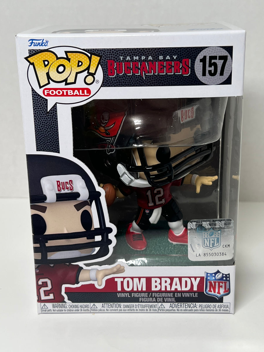 Funko Pop! Sports: Tampa Bay Buccaneers - Tom Brady (Home Uniform) (15 –  Inked Gaming