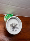 1.0 CT Round Moissanite Ring Size 6 Silver Tone Halo Split Band w/ Gift Box