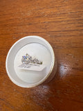 2.0 CT Round Moissanite Ring Size 6 D VVS1 GRA Certificate Gift Box Included