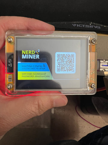 NerdMiner V2 2.8 inch 55K Hashrate Solo Mode Lottery Machine Nerd BTC Miner