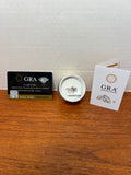 2.0 CT Round Moissanite Ring Size 6 D VVS1 GRA Certificate Gift Box Included