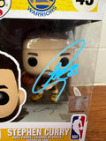 Stephen Curry Signed Autographed Funko Pop! 43 Golden State Warriors Champ PSA COA