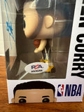 Stephen Curry Signed Autographed Funko Pop! 43 Golden State Warriors Champ PSA COA