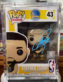 Stephen Curry Signed Autographed Funko Pop! 43 Golden State Warriors Champ PSA COA