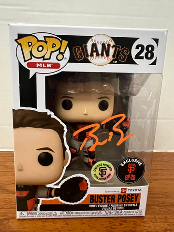 San Francisco Giants Buster Posey Autographed “Buster Hugs" VIP Funko POP 9/1