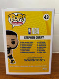 Stephen Curry Signed Autographed Funko Pop! 43 Golden State Warriors Champ PSA COA