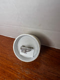 1 CT Round Moissanite Halo Ring Size 6 D VVS1 GRA Certificate Gift Box New