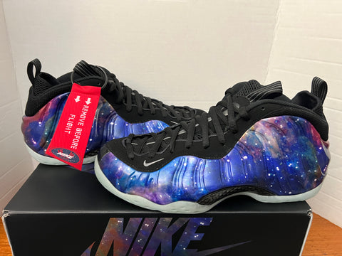 Nike Air Foamposite One QS Galaxy 2025 Men Size 12 Blue Black Purple FQ4303-400