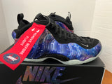 Nike Air Foamposite One QS Galaxy 2025 Men Size 12 Blue Black Purple FQ4303-400