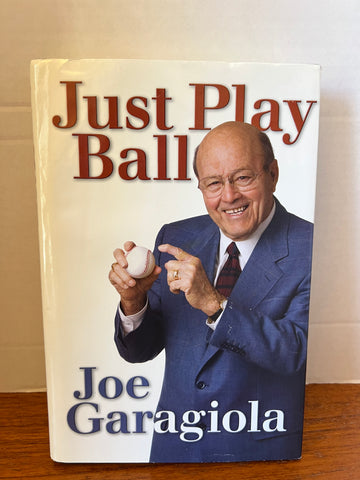 Joe Garagiola Just Play Ball Autographed By Joe And Yogi Berra Book