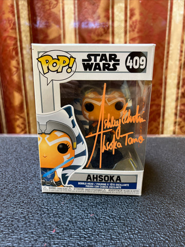 Funko Pop! Vinyl: Star Wars - Ahsoka #409 Signed By Ashley Eckstein With Inscriptions